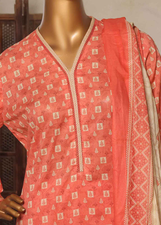 NSM-0179-PR-R2-5- 3 Piece Printed Stitched Suit